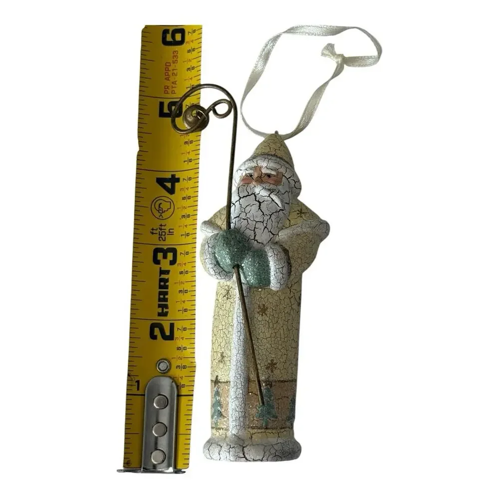 Hallmark Keepsake Yuletide Santa Memories‎ of Christmas Ornament 2002 EUC Vtg